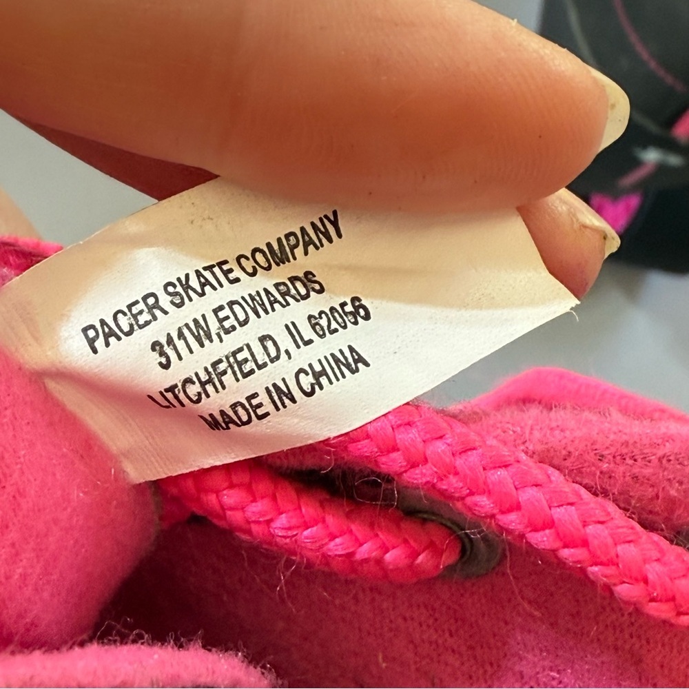 GTX 500 Adult Black and Pink Rink Skates by Pacer - Picture 10 of 10